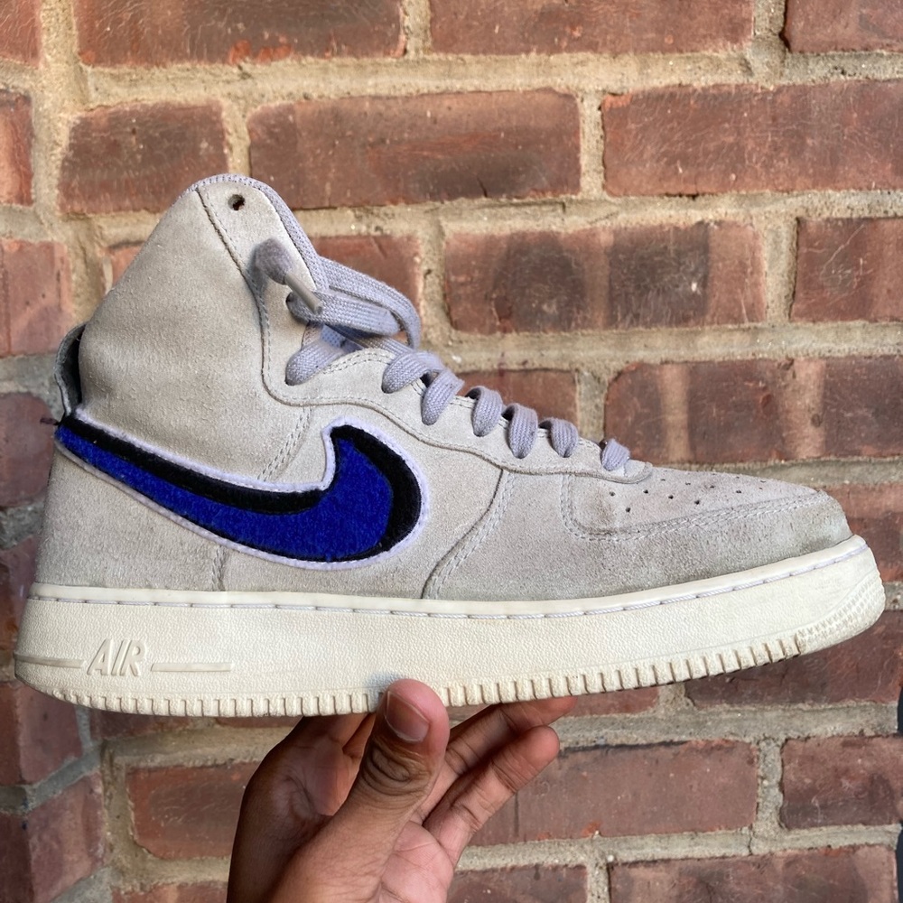 🐺Wolf gray Nike Airforce 1s - Picture 4 of 8